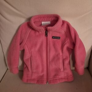 Columbia Vibrant Pink Fleece Jacket
